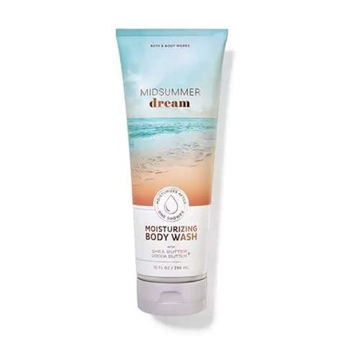 Bath and Body Works Midsummer Dream Moisturizing Body Wash 10 fl oz / 296 mL