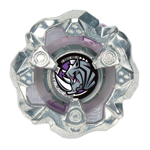 Beyblade X Horn Rhino 3-80S Booster Pack Set with Defense Type Right-Spinning Top; Battling Top Toys for 8 Year Old Boys and Girls