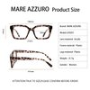 MARE AZZURO Reading Glasses Women’s Stylish Reader Durable Eyewear 0 1.0 1.25 1.5 1.75 2.0 2.25 2.5 2.75 3.0 3.5 4.0 5.0 6.0(Demi, 200)