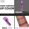 Gerard Cosmetics Emily D Baker X Lighted Lip Gloss - Hearsay | Sheer Purple Lip Gloss w/Iridescent Pearl Finish | Moisturizing Lip Gloss with Light & Mirror | Cruelty Free | Made in the USA