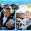 Busy Board for 1 Year Old, Montessori Toys for 1 2 3 4 Years Old Toddlers Baby Sensory Toys Busy Book Preschool Learning Activities Airplane Car Travel Toys Birthday Gifts for Boys Girls 12 Months