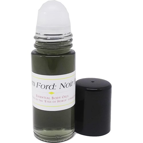 Noir: Tom Four - Type For Men Scented Body Oil Fragrance [Roll-On - Dark Grey - 1 oz.] - ID#33146