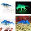 Beasts of the Mesozoic: Glow-in-The-Dark Dinosaur 3-Pack - 4" Velociraptor, Protoceratops & Psittacosaurus - 1/18th Scale Action Figures, Collectible