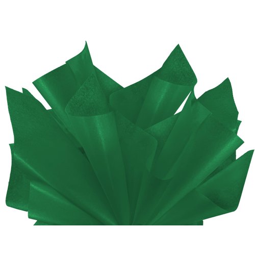 Flexicore Packaging® | Gift Wrap Tissue Paper | Size: 15"x20" | 100 Sheet | Acid Free Bulk Tissue Paper | (Green)