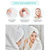 500pcs Disposable Mask Paper Compressed Facial Mask Sheet DIY Hydrating Mask Cotton Skin Care Wrapped Masks for Home Travel, Dry Face Paper Sheet