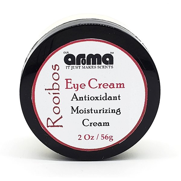 Our Aroma Rooibos Anti Aging Eye Cream | Natural, 100% Vegan & Cruelty Free | For Dark Circles, Puffy Eyes and Wrinkles | Dermatologist Tested Moisturizer for All Skin Types