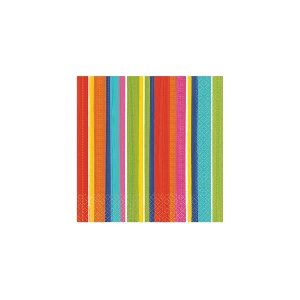 Amscan Del Sol Impressions Beverage Napkins (16ct)
