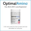 OptimalAmino Amino Acid Powder | 99% Utilized Essential Amino Acid (EAA) Supplement | Pre/Post Workout & Muscle Recovery | NSF for Sport Certified | Watermelon Flavor