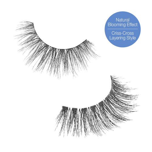 iEnvy Emflowered Natural Blooming Effect Fake Eyelashes Flared 3D False Lashes (01)