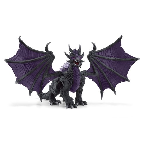 Schleich Eldrador Dragon Toy for Boys and Girls, Shadow Dragon Action Figure with Movable Wings, Ages 7+