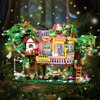 WINGIFT 840 Piece Tree House Building Sets,Girls Creative Forest House Building Blocks Kit,STEM Friends Friendship Tree House with Swing Animals Flowers,Christmas Birthday Gifts for Girl Boy Age 6-12+