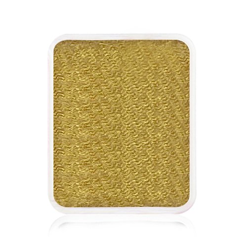 Kraze FX Face Paint Palette Refill - Gold Face Paint (6 gm) - Hypoallergenic, Non-Toxic, Water Activated Professional Face & Body Painting Makeup Supplies for Sensitive Skin, Kid Safe, Adults