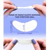 100 Pairs Set Premium Under Eye Gel Pads for Eyelash Extension - Lint Free Patches with Vitamin C and Aloe Vera by Stacy Lash supplies and Beauty tools - Hydrogel Eye Pads - Skin Moisturizes