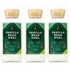 Bath and Body Works Vanilla Bean Noel Body Lotion Value Pack - Set of 3 Body Lotion - Full Size