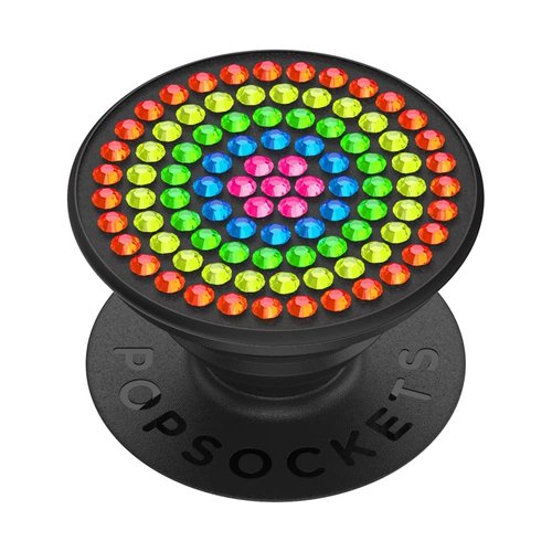 PopSockets Phone Grip with Expanding Kickstand, Neon Crystal Burst
