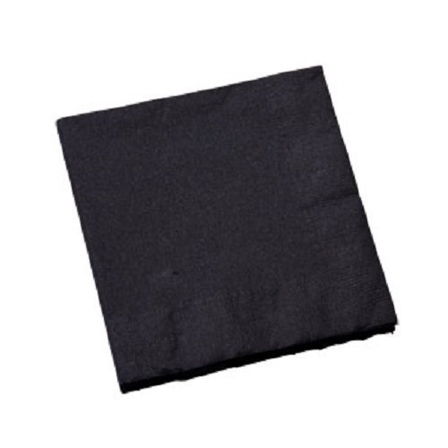 Black Beverage Napkins 30 ct.