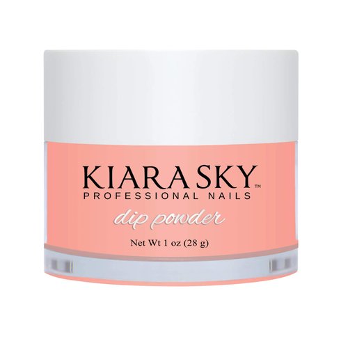 Kiara Sky Long Lasting Nail Dip Powder Coral Tones 1 oz, Peachin