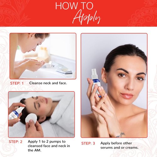 BOTANICAL RUSH C Perfection Serum, Support Collagen Production, Vitamin C & E, Antioxidants, For All Skin Types, Promote Natural Healing, 1 oz Bottle