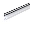 M-D Building Products 91890 84 in. White Premium Rubber Top and Sides Door Seal for Doors with Kerf/Channel