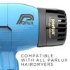 Parlux Melody Silencer Hair Dryer Attachment for Noise Reduction. Compatible with Parlux Hairdryers. Lightweight for Salon & Home Use. (Black)
