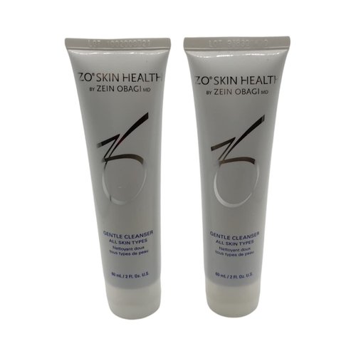 ZO Skin Health Gentle Cleanser 2 x 2.0 Fl. Oz NO BOX for refreshed-feeling skin, 2 Ounce