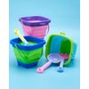 Unistylar Beach Toys, Sand Beach Toys for Toddlers with 3 Collapsible Foldable Sand Bucket and Shovels, Mesh Bag, Sand Castle Animal Molds Sets, Travel Sand Toys, Sandbox Toys for Kids Age 3-10