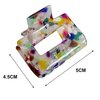 8Pcs Hair Claw Clips, BetterJonny Hair Clips Square Hair Jaw Clips Hair Accessories for Women Medium Hair Clips Tortoise Barrettes Hair Accessories