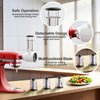 Slicer Shredder Attachment for Kitchenaid Stand Mixer, Cofun Shredder Accessories, Mixer Assecories for Kitchenaid Mixer, Cheese Grater Attachment for Kitchenaid with 3 Blades