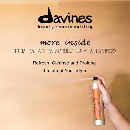 Davines This Is An Invisible Dry Shampoo, Residue-Free Cleansing And Volumizing Formula, Absorbs Oil With A Soft And Natural Finish, Vanilla And Grapefruit Scented, 6.03 Fl. Oz