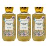 Generic Bath and Body Work Whipped Vanilla Chiffon 3 Piece Shower Gel Bundle - 10 fl oz / 295 mL each, Full Size