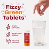 Amazing Grass Fizzy Green Tablets Energy Tropical: Greens + Green Tea Caffeine, Water Flavoring Tablet with Antioxidants, 10 Count (Pack of 6)