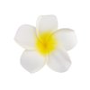 4 Pcs 7cm White and Pink Hawaiian Frangipani Plumeria Foam Head Flower Party Beach Hair Clip Hair Clips, Clips and Barrettes, Hawaiian Flower Hair Clips