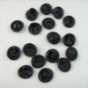 100 PCS Black Natural Latex Rubber Finger Cots for Protection