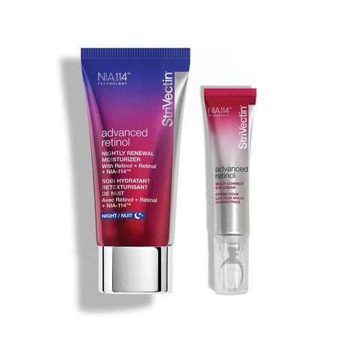 StriVectin Advanced Retinol Discovery Kit with Retinol Night Moisturizer, 1 oz &amp; Multi Correct Ey...
