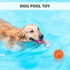 petizer 6 Pack 2.5” Squeaky Dog Toy Balls, Floating Dog Pool Balls, Spiky Dog Balls, Durable Interactive Fetch Toys for Puppy, Dog Chew Toys for Teething (2.5", Small Dog)
