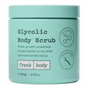 frank Body Glycolic Body Scrub | Vegan, Cruelty Free, Exfoliating Body Scrub | Helps to Fight Breakouts and Soothes Skin & Marks with AHA, Pumice, Witch Hazel, and Niacinamide | 8.82 oz / 250 g