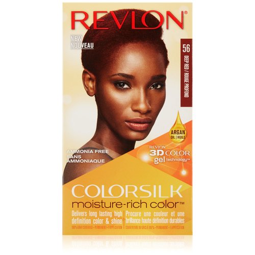 Revlon ColorSilk Moisture Rich Hair Color, 56 Deep Red