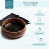 Bare Essentials Living - Bentonite Clay Powder and Activated Charcoal Powder Blend (8oz) Great for Charcoal Face Mask, Facial, Hair Mud Mask, DIY Bentonite Clay Toothpaste, & Charcoal for Soap Making