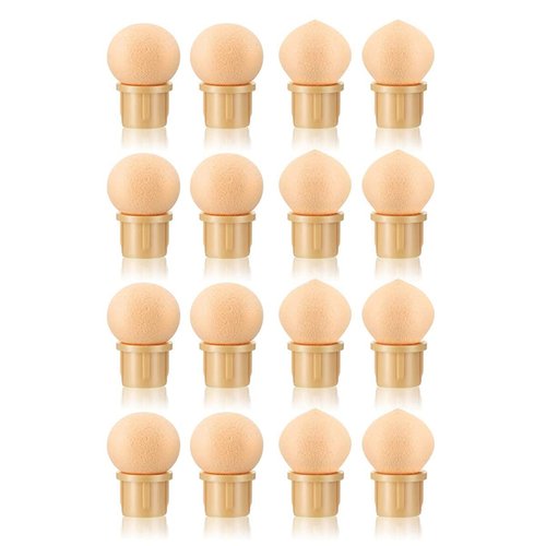 DANNEASY 16Pcs Replaceable Latex Sponge Head For Nail Sponge Pen Ombre Nails Nail Design Tools Liquid Latex for Nails Manicure Brush Nail Accessories