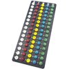 Yuanhe 3/5 Inch Bingo Balls for Standard Bingo Cages and Bingo Boards, Easy Read, 75 Count, Perfect for Parties,Bingo Nights, Raffles,Lost Bingo Ball Replacements