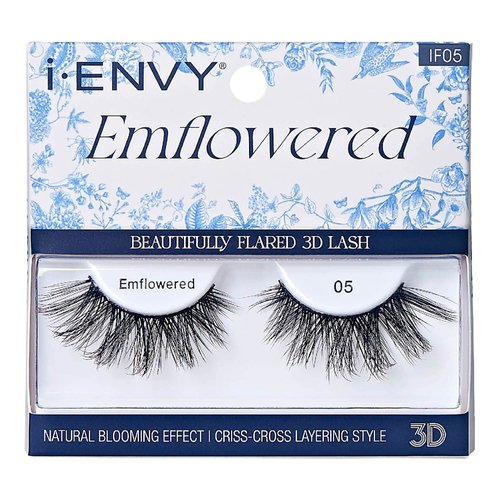 iEnvy Emflowered Natural Blooming Effect Fake Eyelashes Flared 3D False Lashes (05)