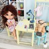 ONEST 21 Pieces Doll House School Supplies Mini School Accessories Dollhouse Toy Home Miniature Model DIY Doll Accessories