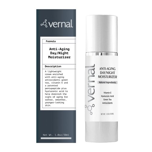 Vernal All-in-One Anti Aging Cream – Infused Wrinkle Smoothing Cream | Get Smoother, Firmer Luminous Looking Skin Without Injections or Fillers | Best Anti Wrinkle Cream That Really Works
