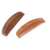 2Pcs Natural Peach Wood Comb, Wide Toothed Wooden Comb Handmade Anti-Static Comb Close Tooth Comb Pocket Sized Fine Tooth Detangling Hair Comb for Women Girls