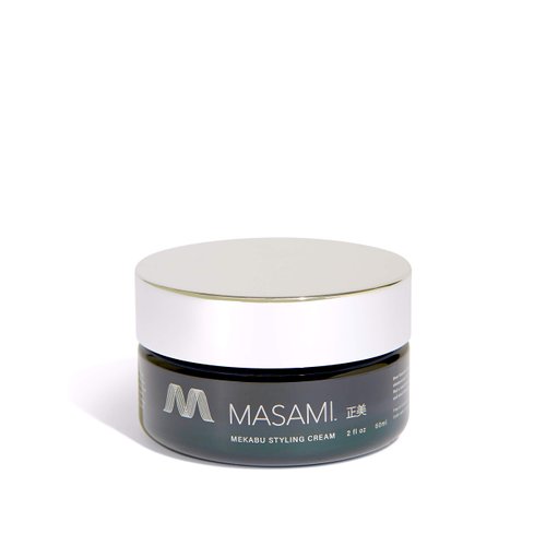 MASAMI Mekabu Hydrating Styling Cream Travel Size | Sulfate Free | Paraben Free | Phthalate Free | Vegan | Cruelty Free | Salon Quality | Color Safe | All Hair Types & Textures