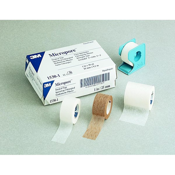 Micropore Surgical Tape White/1" x 10 yd./Case of 120