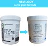 Perfect Blonde Hair Bleach Toner Lightener Powder Lightening Kit 20 Volume 800 ml Developer & Brush & Gloves - Made in Italy by Blond Forte