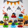 9 Pcs Monster Truck Centerpieces Monster Truck Birthday Decorations Monster Truck Table Decorations Monster Truck Party Supplies