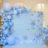 Pastel Blue Balloons Garland Kit 100 Pack 18/12 /10/5 Inch Party Balloons Different Sizes Baby Blue Balloon for Birthday Party Baby Shower Wedding Christmas Easter Party Decorations