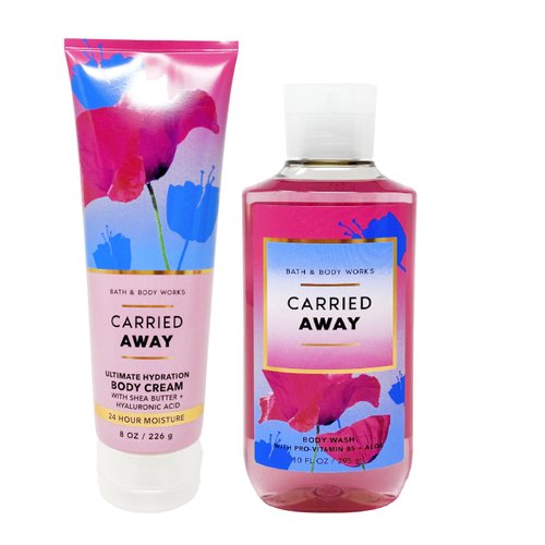 Bath and Body Work Carried Away - Duo Gift Set - Body Cream and Body Wash